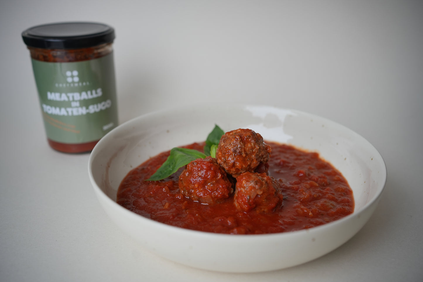 Meatballs in Tomatensugo